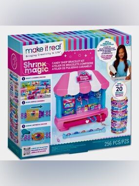 Make It Real Shrink Magic Candy Shop Bracelet Kit